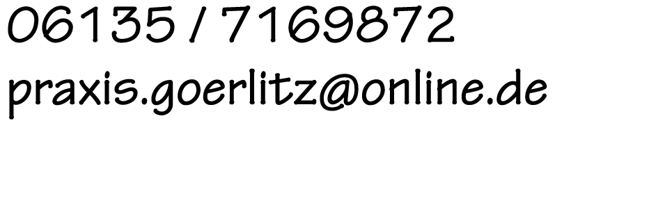 Telefon: 06135 / 7169827